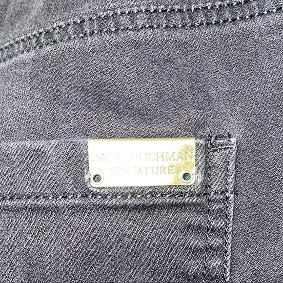 Dana Buchman Signature Bootcut Jeans Black Denim Mid Rise - Picture 4 of 6
